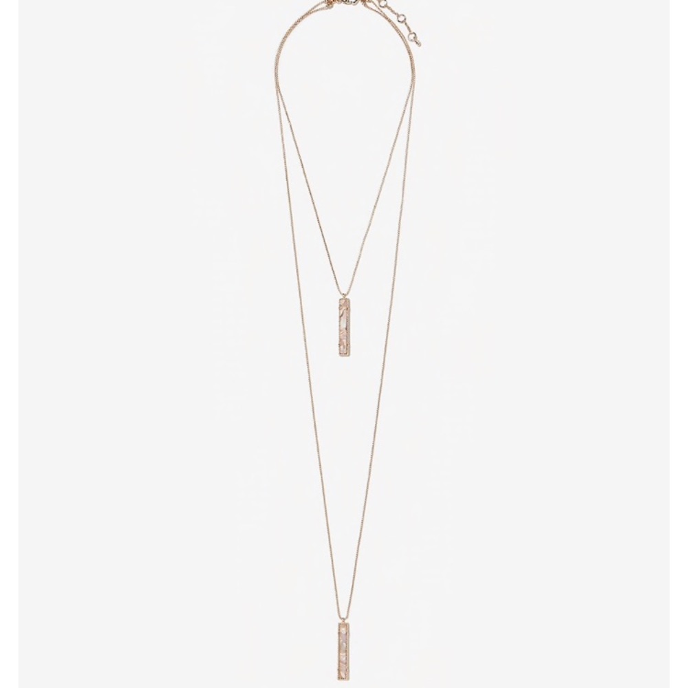 NWT Express Layered Pendant Necklace